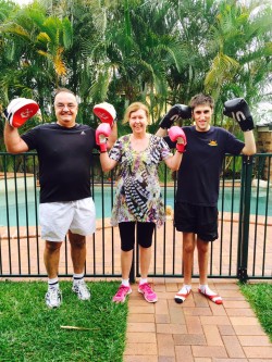 Client of the month family Graham, Karenne, Mitch