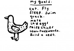 Goal-Setting-duck
