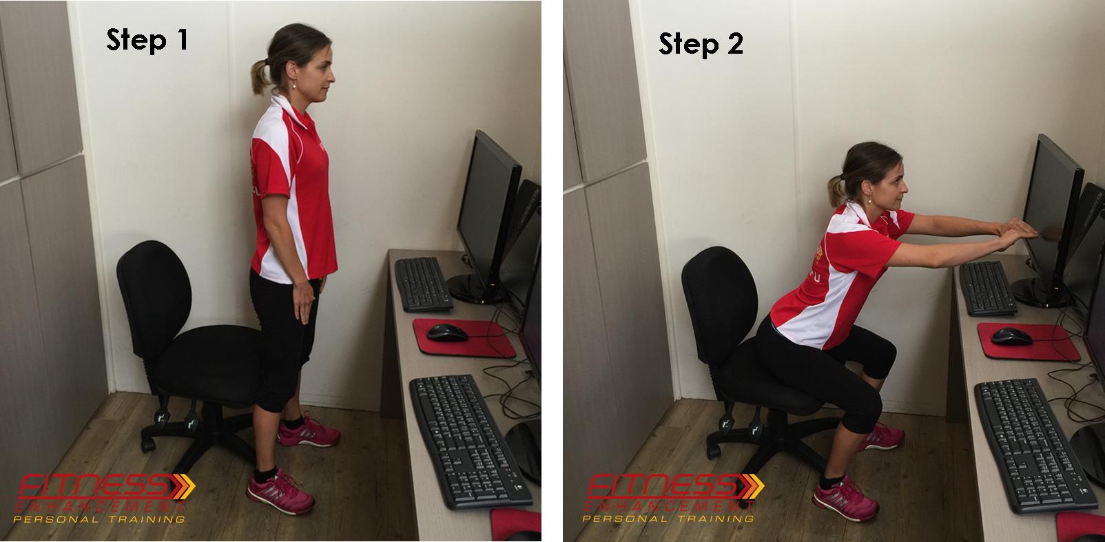 Desk stretches to ease aches and pains