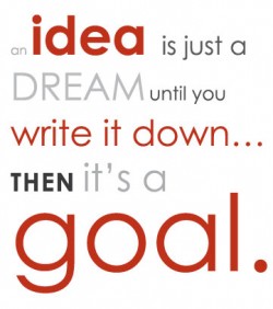 idea to goal